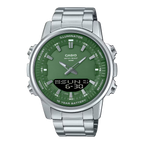 CASIO Stainless Steel Band Analog Digital AMW-880D