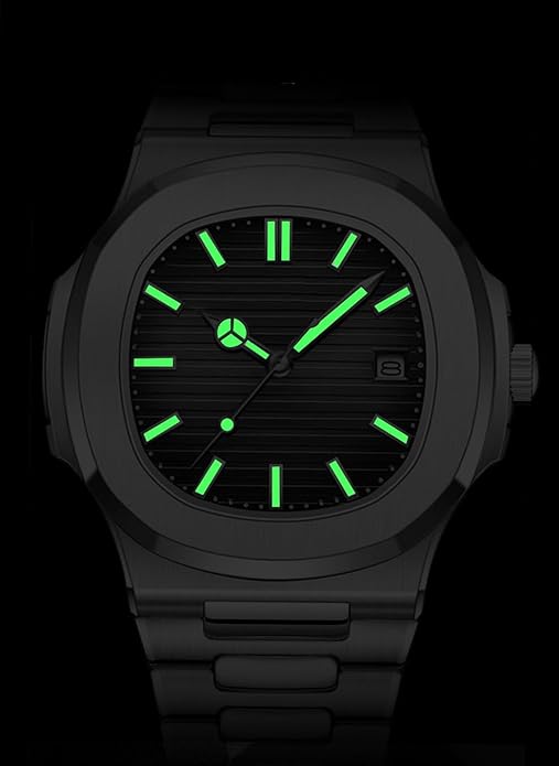 Poedagar Men’s Luxury Watch – Waterproof Quartz With Luminous Dial