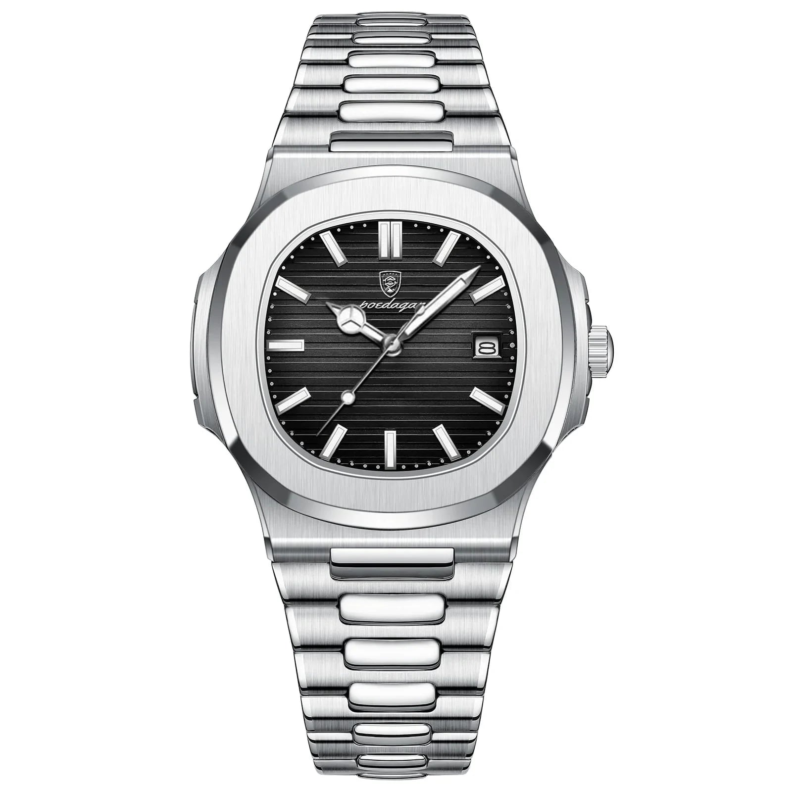 Poedagar Men’s Luxury Watch – Waterproof Quartz With Luminous Dial